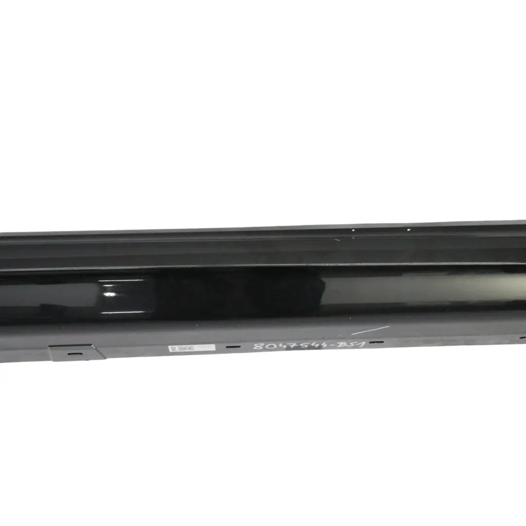 BMW X1 E84 Side Skirt M Sport Sill Cover Right O/S Black Sapphire Metallic - 475