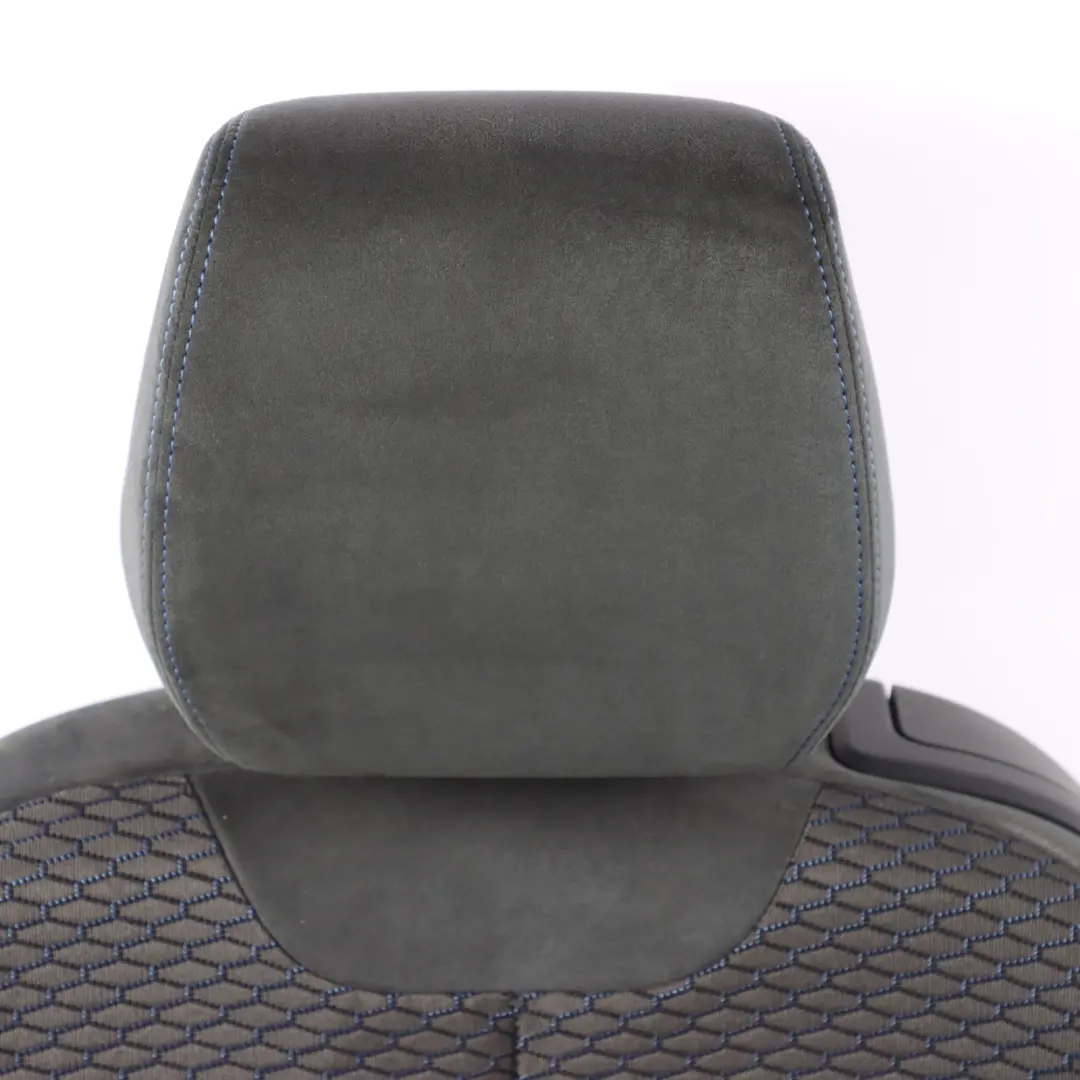 Asiento Delantero BMW F21 M Sport Izquierdo Tela Hexagon Alcantara Antracita