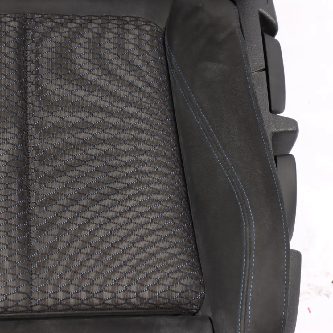 Asiento Delantero BMW F21 M Sport Izquierdo Tela Hexagon Alcantara Antracita