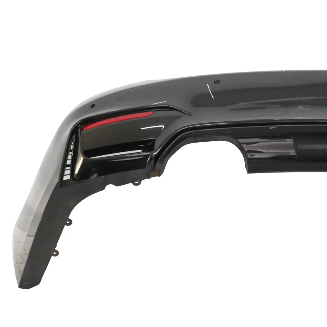 BMW F82 F83 M4 Complete Rear Bumper PDC Black Sapphire Metallic - 475