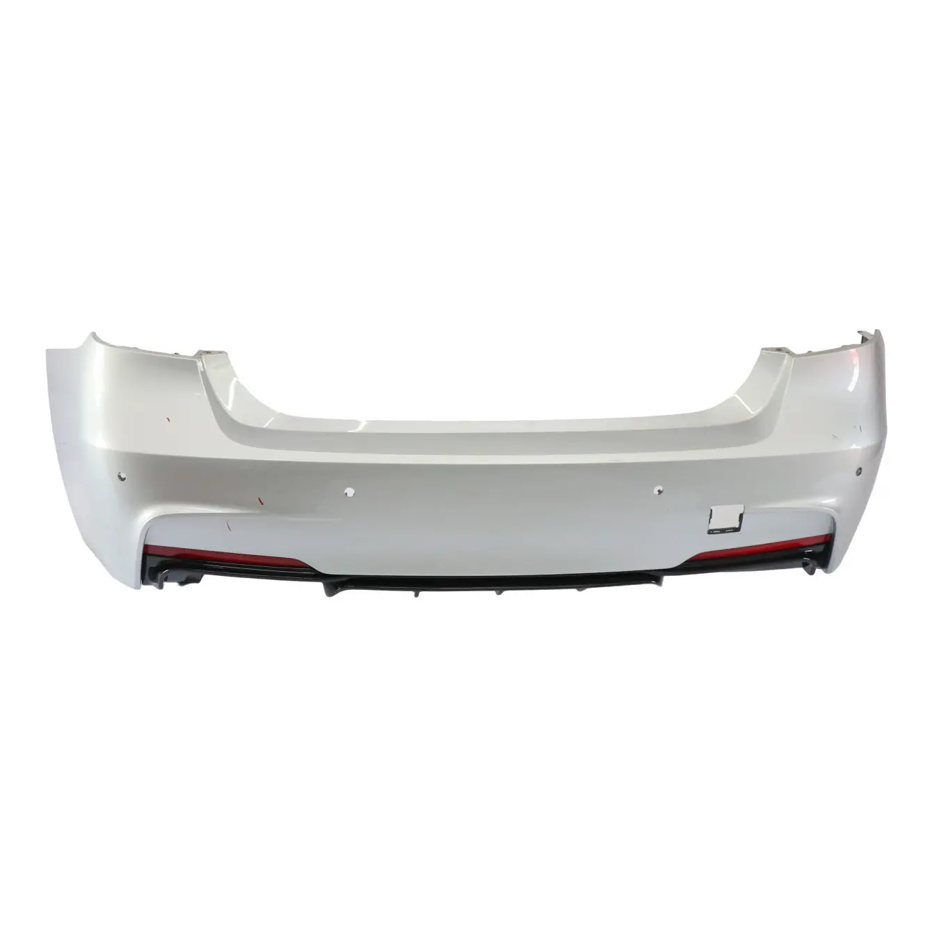 BMW F30 M Sport Rear Bumper Trim Panel PDC Glaciersilber Glacier Silver - A83