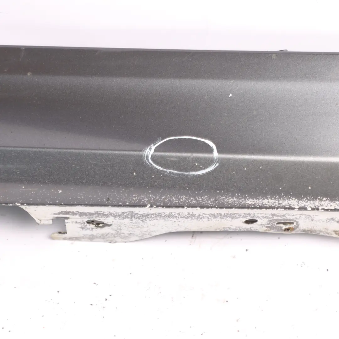 BMW F20 M Sport Sill Strip Side Skirt Cover Right O/S Mineralgrau Metallic - B39