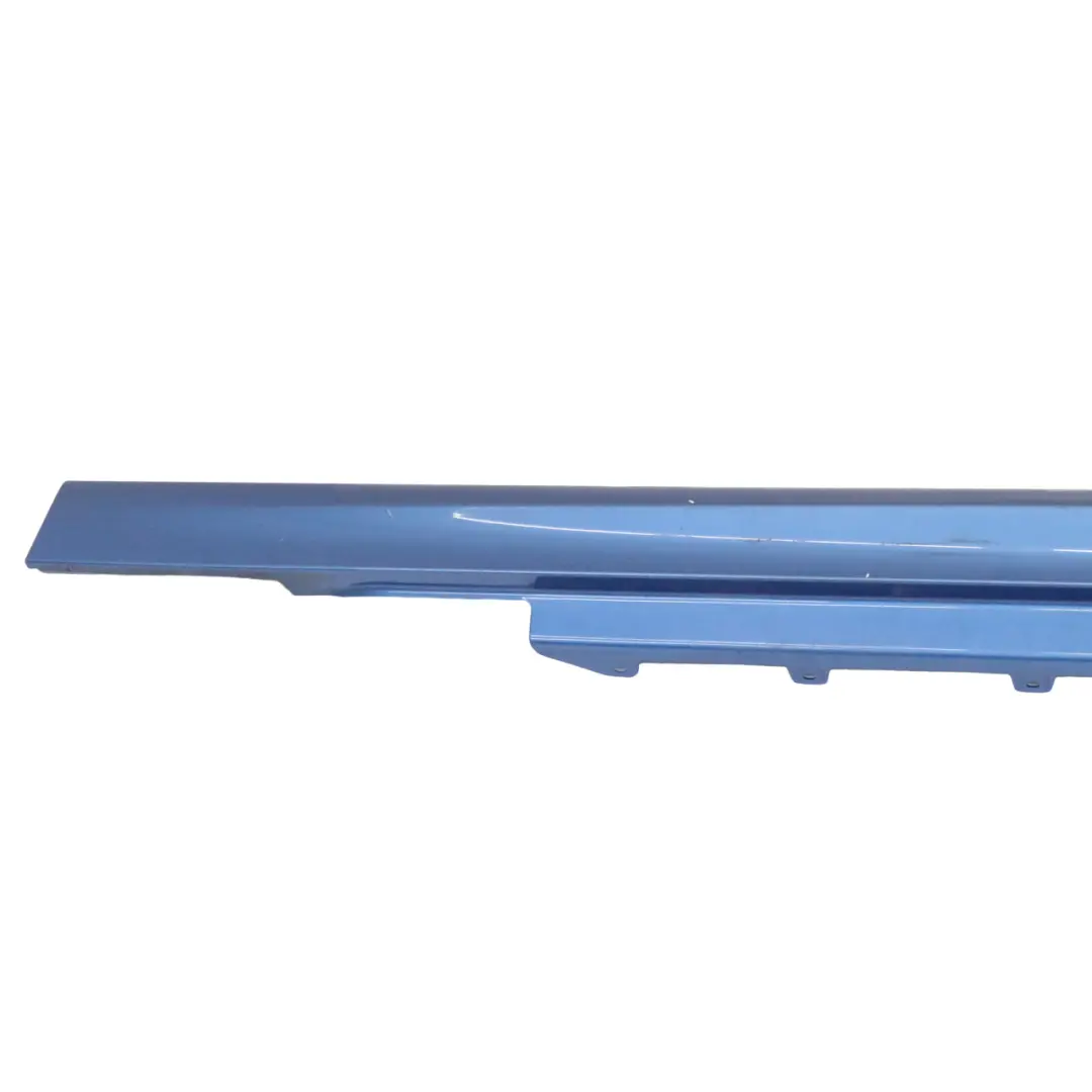 BMW F21 F22 M Sport Sill Strip Side Skirt Right O/S Estoril Blue Metallic - B45