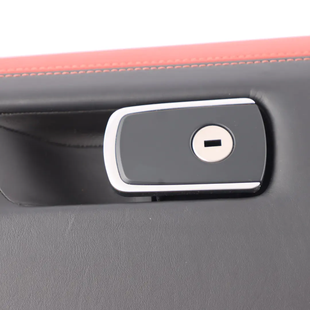 BMW F80 M3 F82 F83 M4 Dashboard Glove Box Storage Leather Merino Sakhir Orange