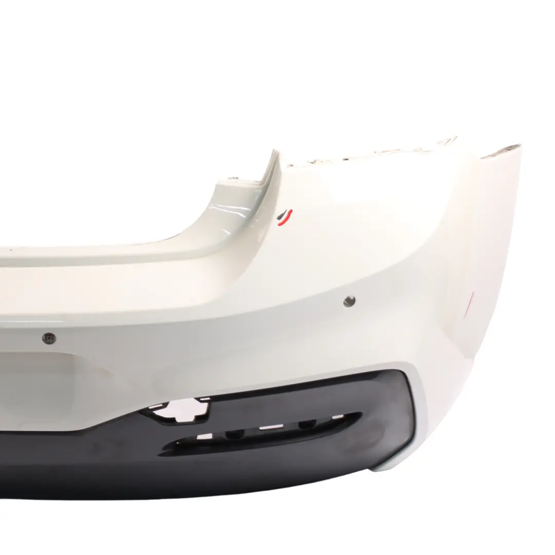 BMW F20 F21 LCI M Sport Rear Bumper Trim Panel Alpine White - 300