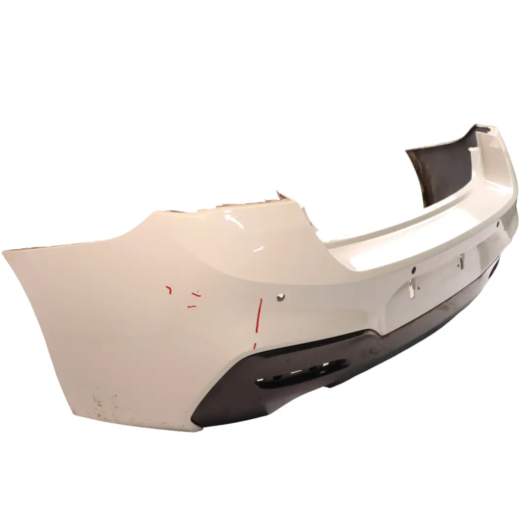 BMW F20 F21 LCI M Sport Rear Bumper Trim Panel Alpine White - 300