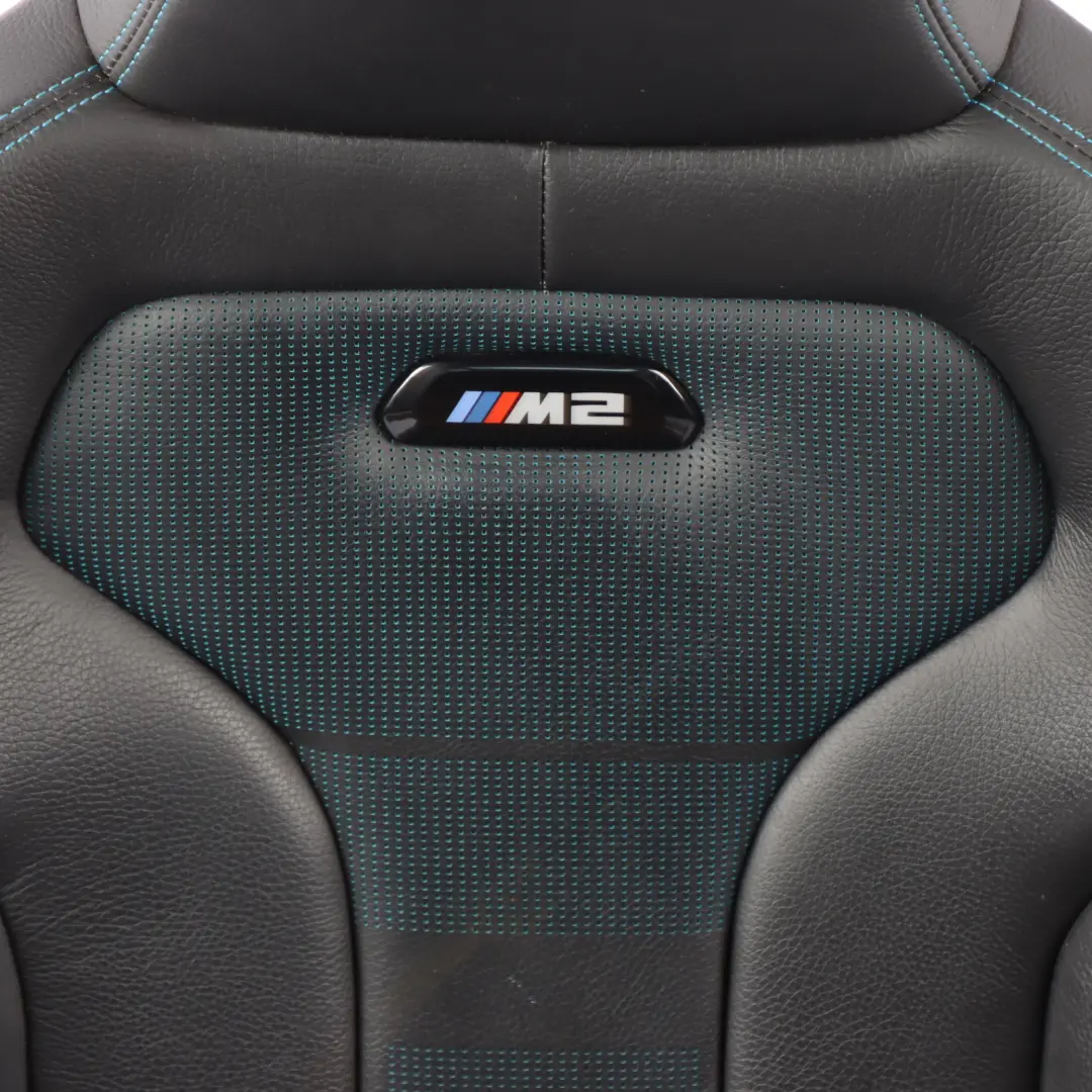 BMW F87 M2 LCI Competition Front Seat Right O/S Heated Memory Leather Black