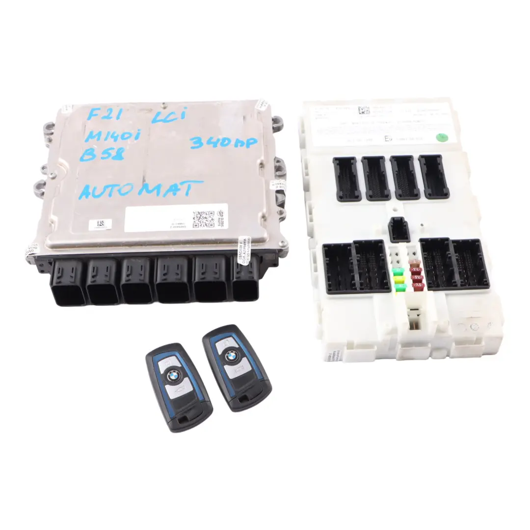 BMW F20 F21 LCI F22 M140i M240i B58 340HP Engine ECU KIT DME 8489450 FEM + Keys