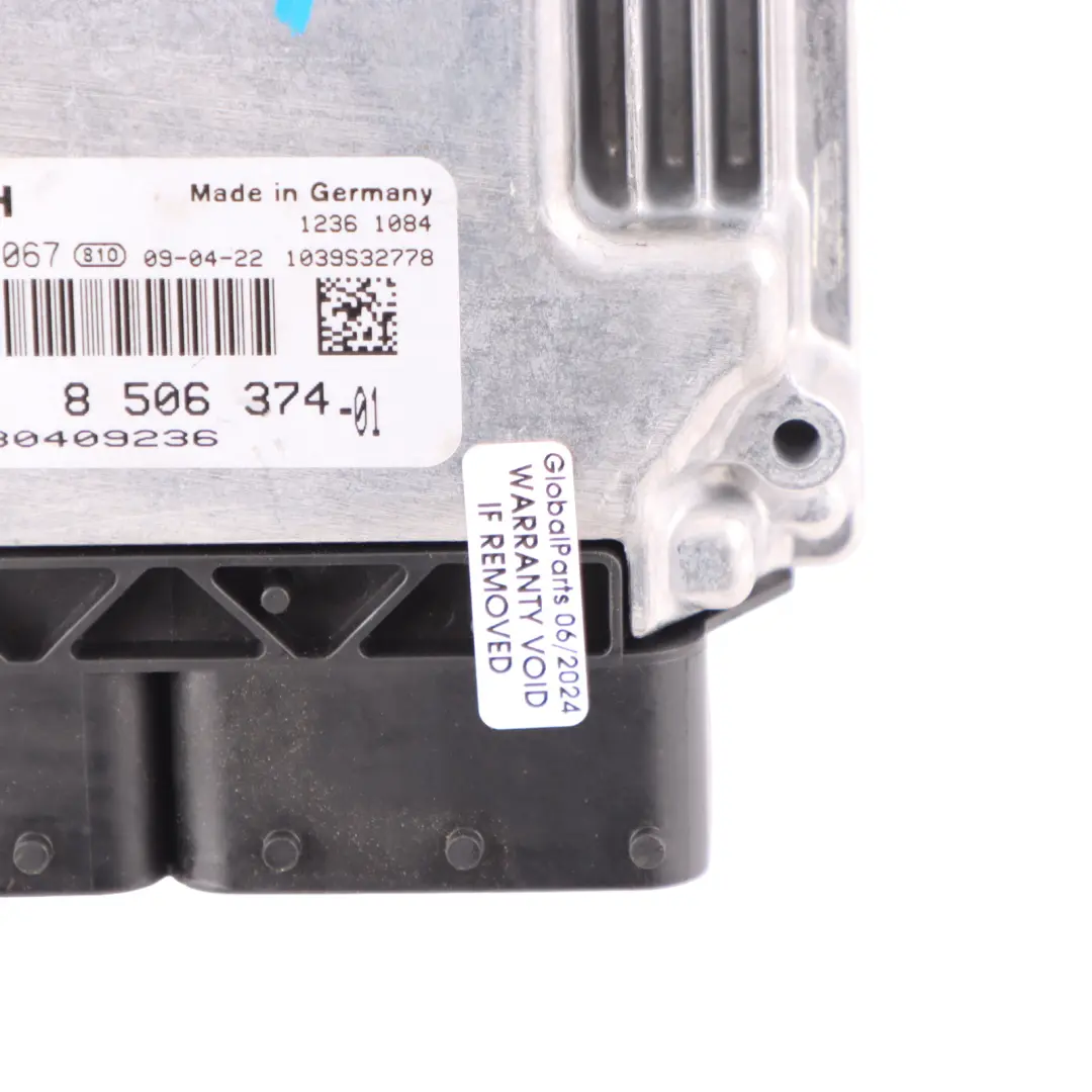 BMW E60 E87 E90 120d 177 HP N47 ECU Engine Control Unit DDE 8506374 Manual