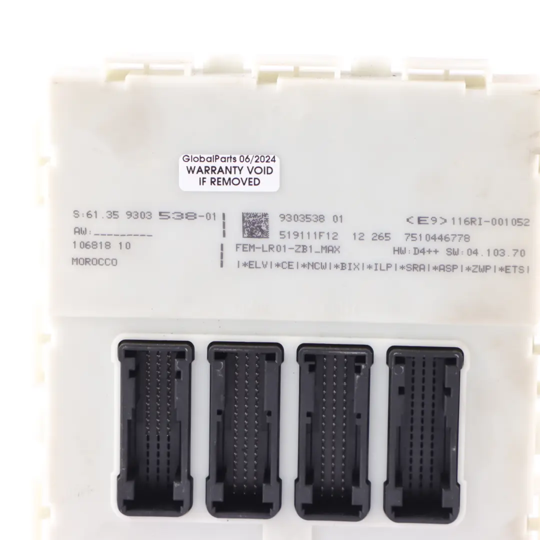 BMW F20 F30 F32 120d 320d 420d N47N 184HP ECU Kit DDE 8517862 + Key + FEM Manual