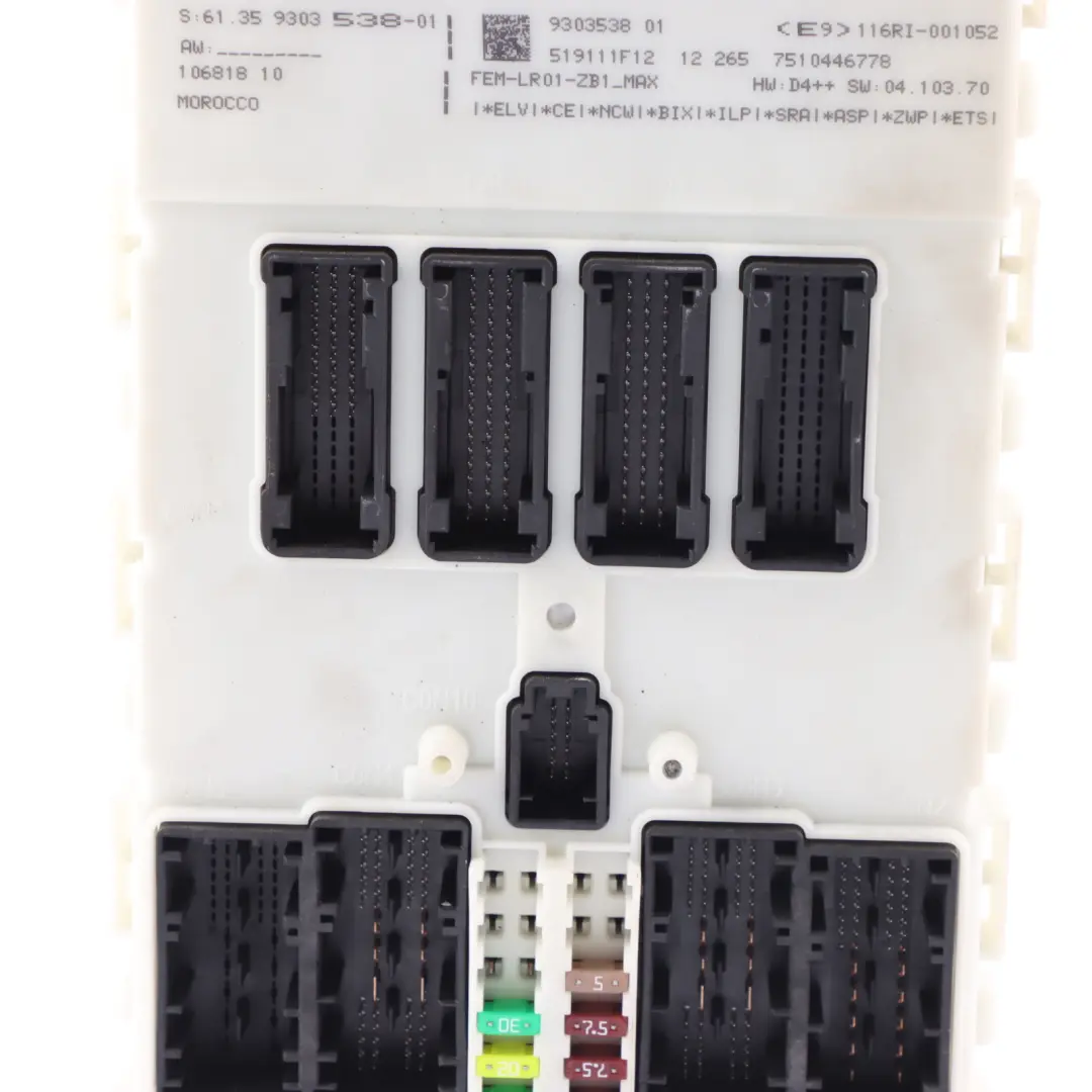 BMW F20 F30 F32 120d 320d 420d N47N 184HP ECU Kit DDE 8517862 + Key + FEM Manual