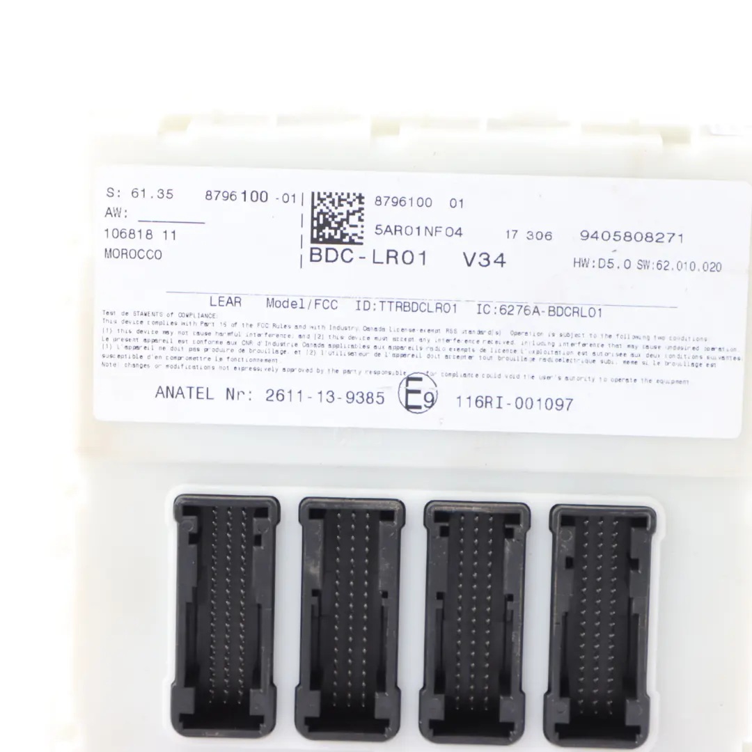 BMW F48 20dX B47D 190HP Engine Control Unit ECU Kit DDE 8595429 BDC Key