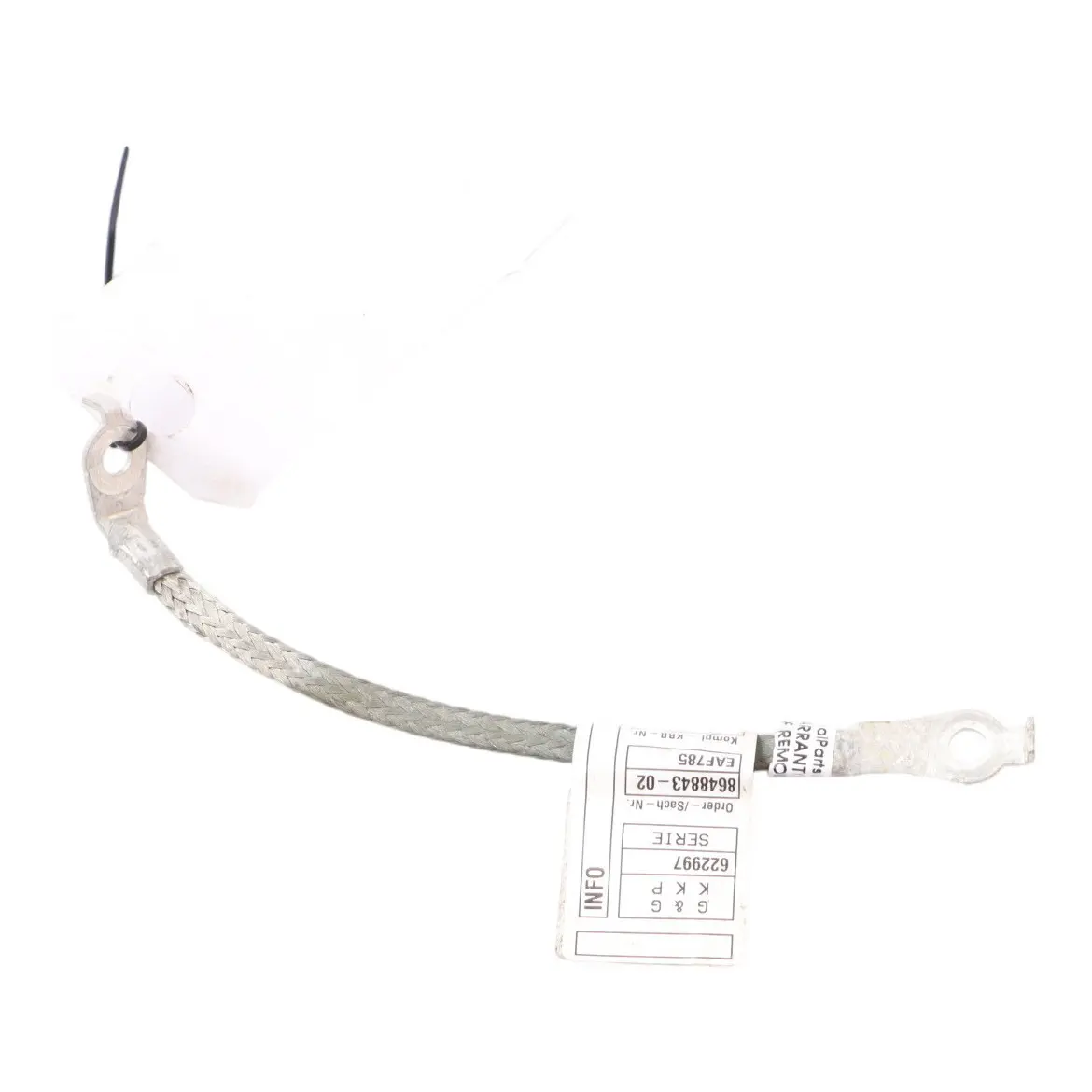 BMW F45 Mini F60 B38X Acumulador Alto Voltaje Cable Negativo De Tierra 8648843