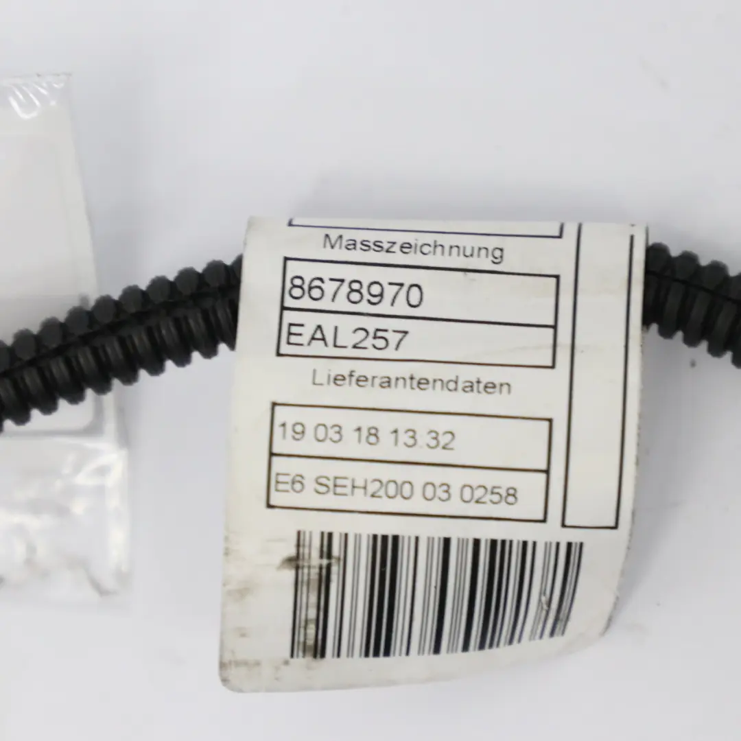 Cableado Motor Mini F56 F60 BMW F45 F46 Módulo Sensor Gasolina 8678968