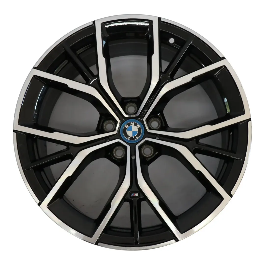 BMW G30 G31 G38 LCI Llanta de aleación negra 19" 8J ET:30 Y-Spoke 845M 8747405