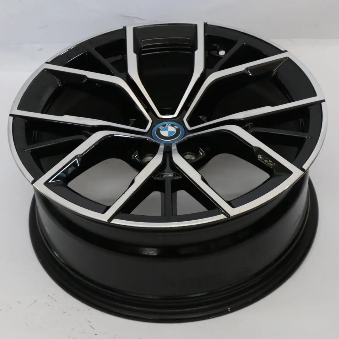 BMW G30 G31 G38 LCI Llanta de aleación negra 19" 8J ET:30 Y-Spoke 845M 8747405