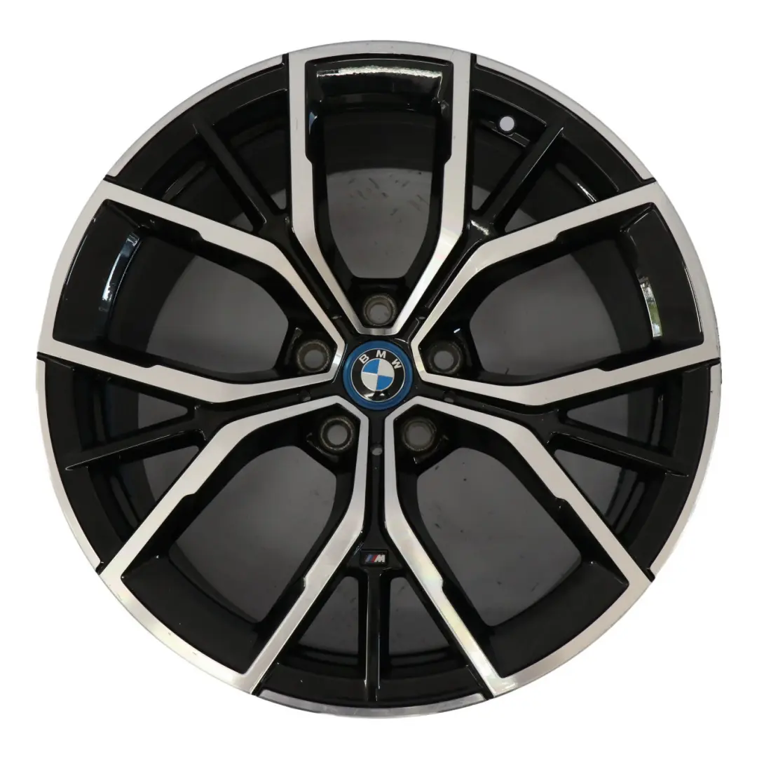 BMW G30 G31 G38 LCI Llanta de aleación negra 19" 9J ET:44 Y-Spoke 845M 8747406