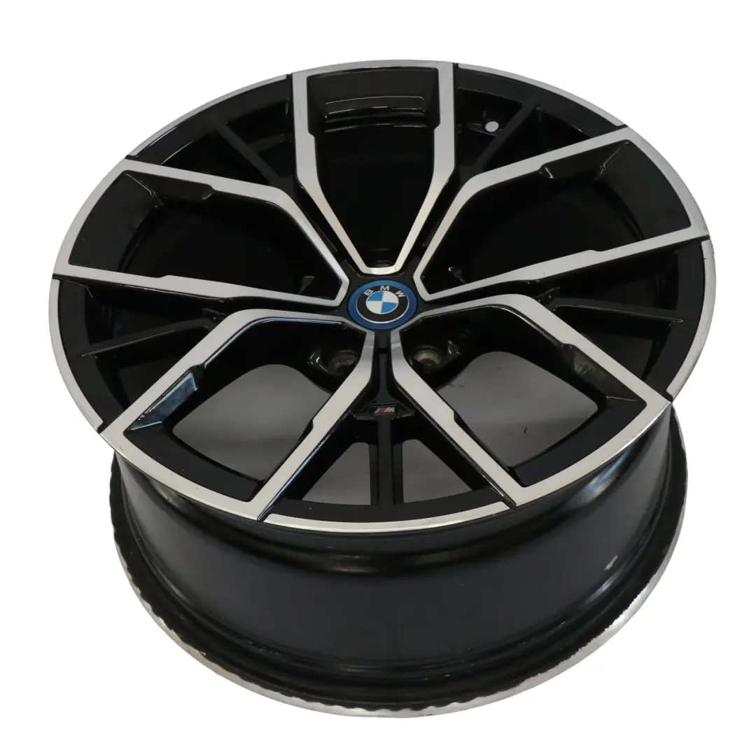 BMW G30 G31 G38 LCI Llanta de aleación negra 19" 9J ET:44 Y-Spoke 845M 8747406