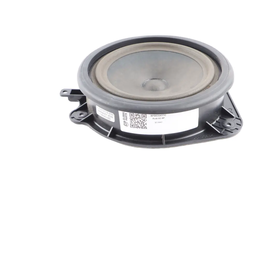 Altavoz de puerta Audi A3 8P Unidad de audio frontal 8P0035411C