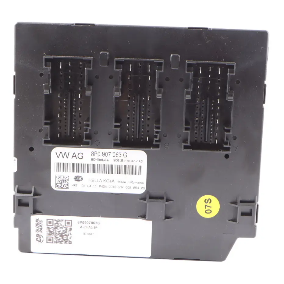 Audi A3 8P Body Control Module Unit 8P0907063G