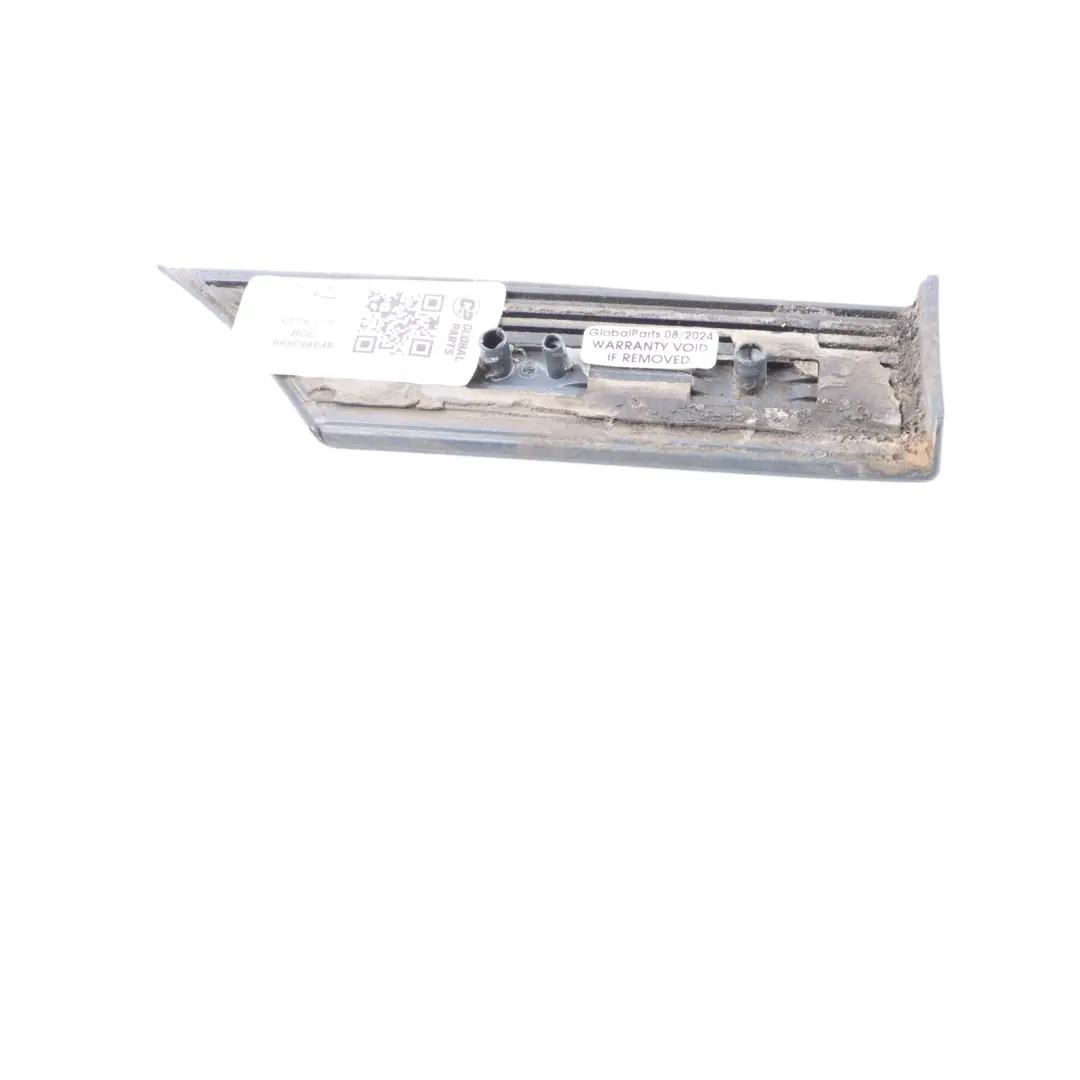Audi A3 8P Door Trim Finisher Strip Rear Left N/S Meteor Grey Pearl 8P4853699
