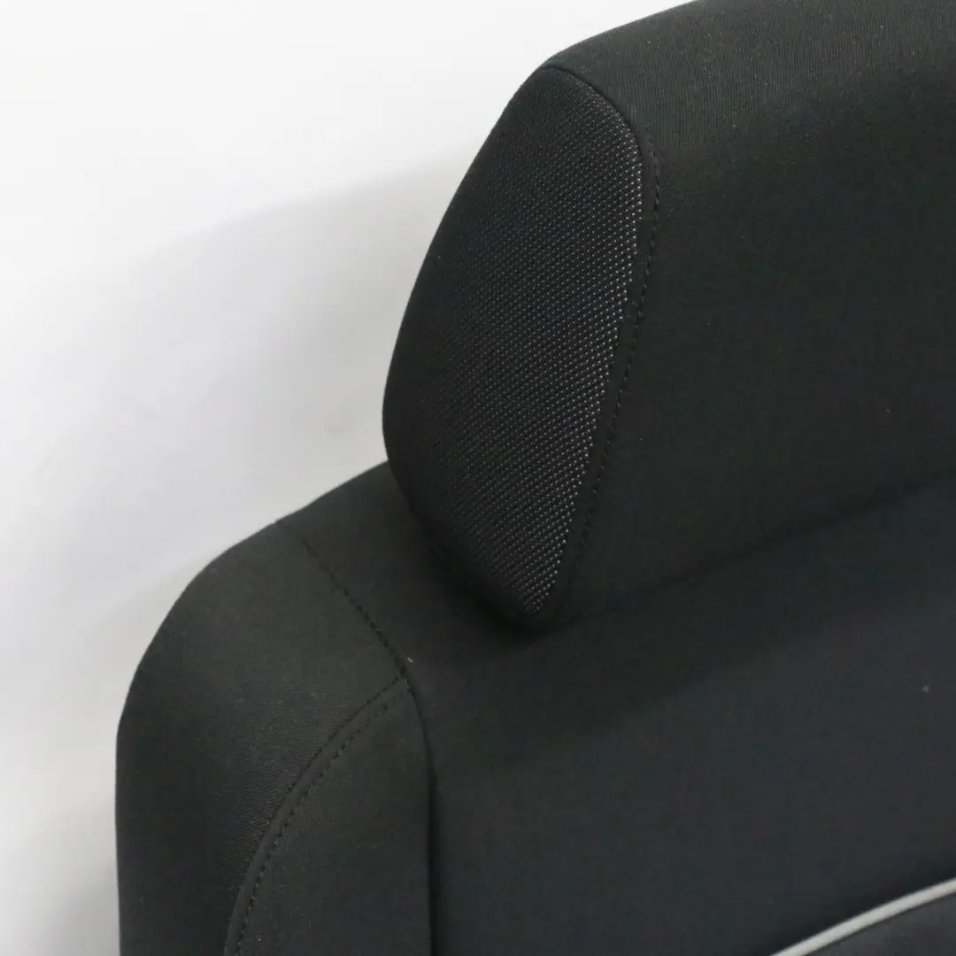 BMW E81 E82 Delantero Izquierdo Tela Asiento Lateral Red Antracita