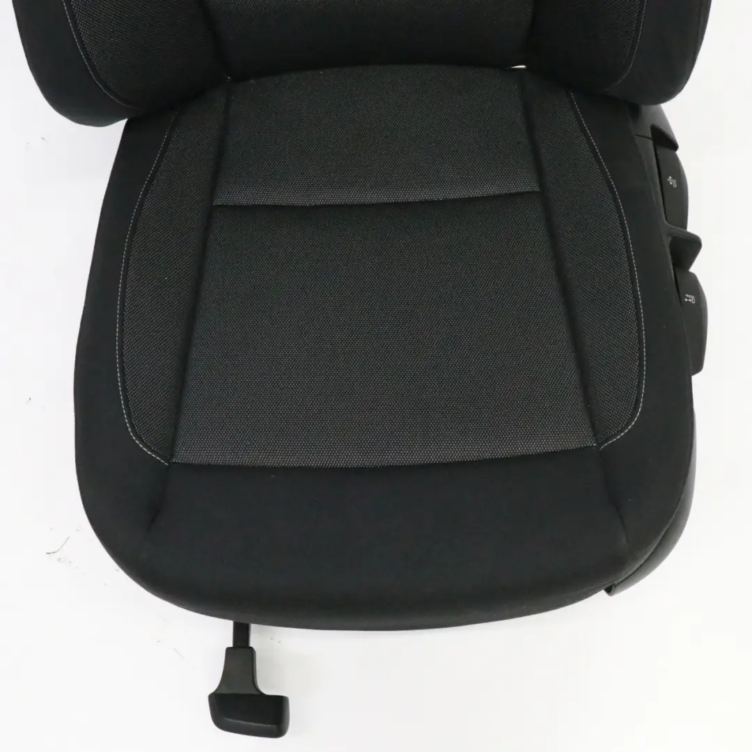 BMW E81 E82 Delantero Izquierdo Tela Asiento Lateral Red Antracita