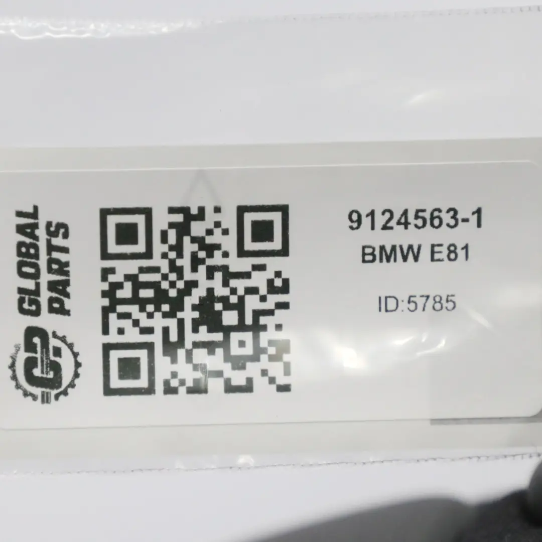 BMW E81 E82 Delantero Izquierdo Tela Asiento Lateral Red Antracita