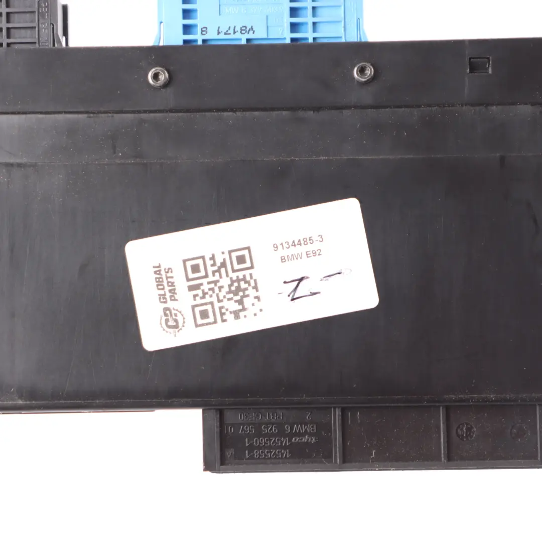 BMW E92 Módulo control carrocería Unidad conexiones H4 PL2 JBBFE ECU 9134485