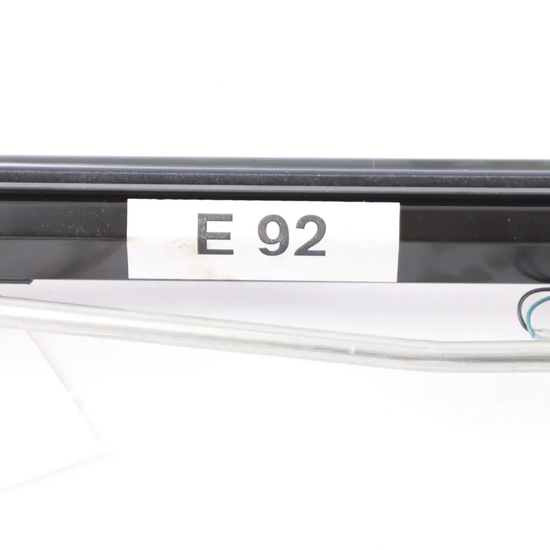 BMW E92 LCI Rear Window Parcel Shelf Electric Roller Sun Blind Black 9147147