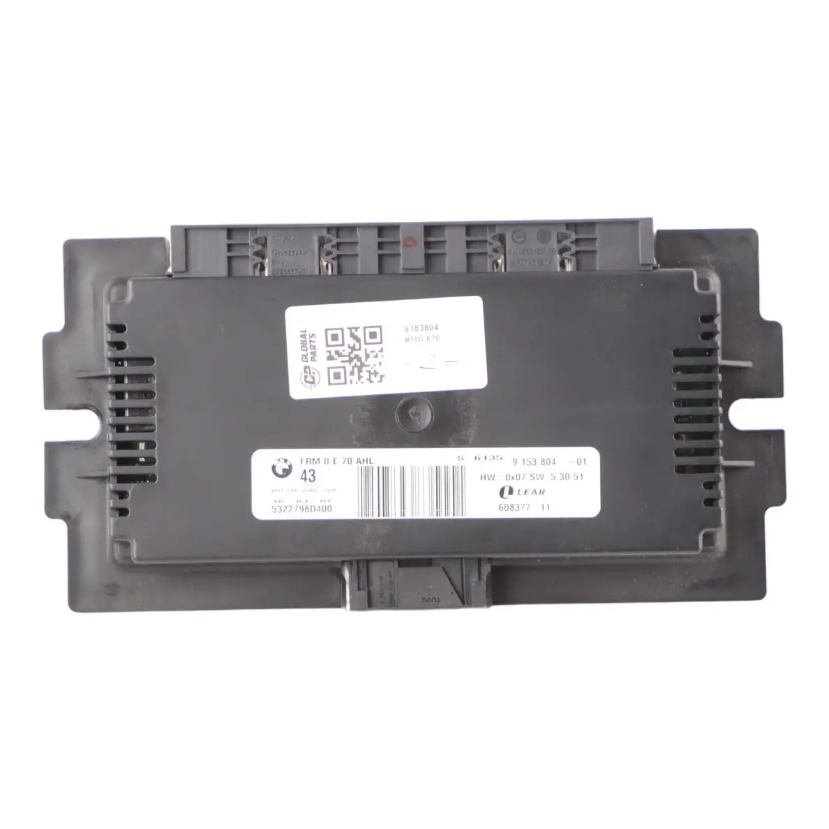 BMW X5 E70 Footwell Light Module Control Unit ECU FRM II AHL Lear 9153804