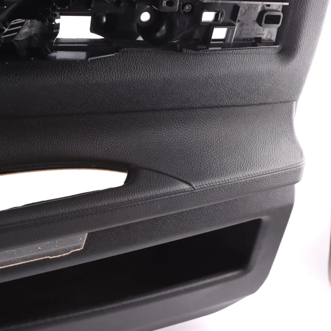 BMW F02 F04 LCI Door Card Rear Left N/S Trim Cover Panelling Black 9161787