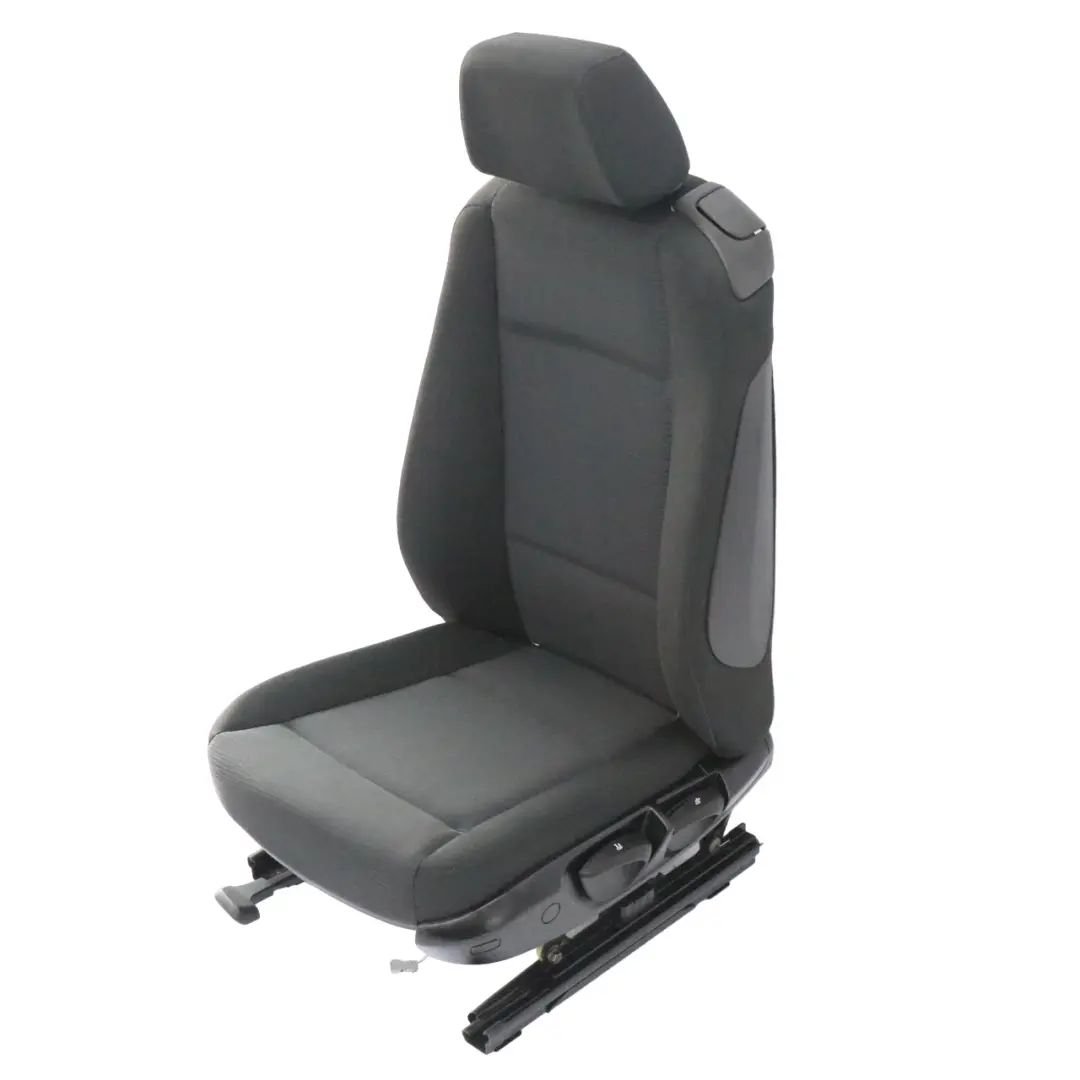 BMW Serie 1 E81 E82 Delantero Izquierdo Funda Asiento Tela Elektra Anthrazit