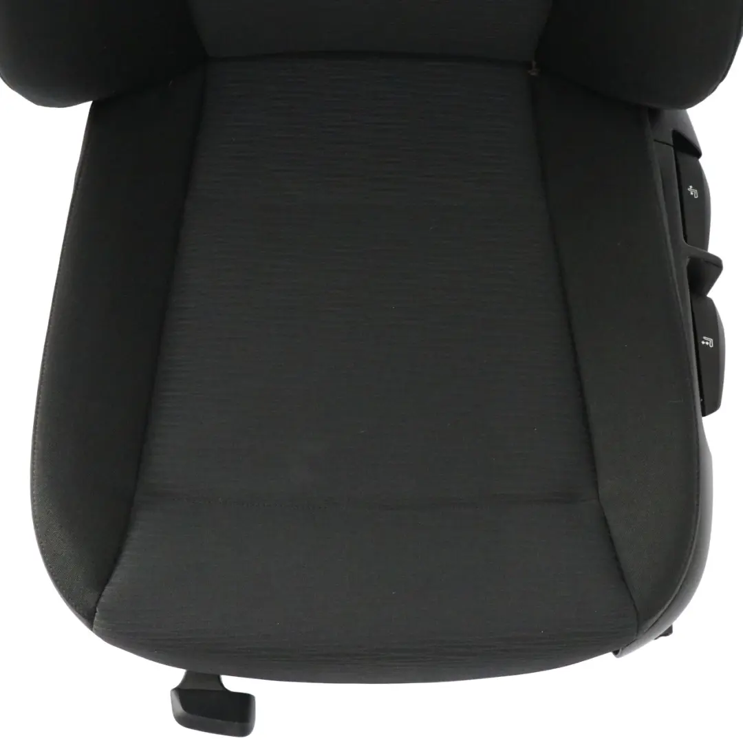 BMW Serie 1 E81 E82 Delantero Izquierdo Funda Asiento Tela Elektra Anthrazit