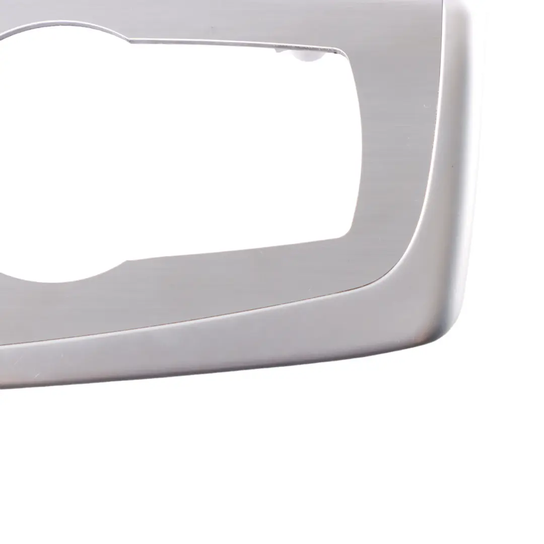 BMW F10 F11 Driver Side Trim I-panel Fine Brushed Aluminium Cover 9166932