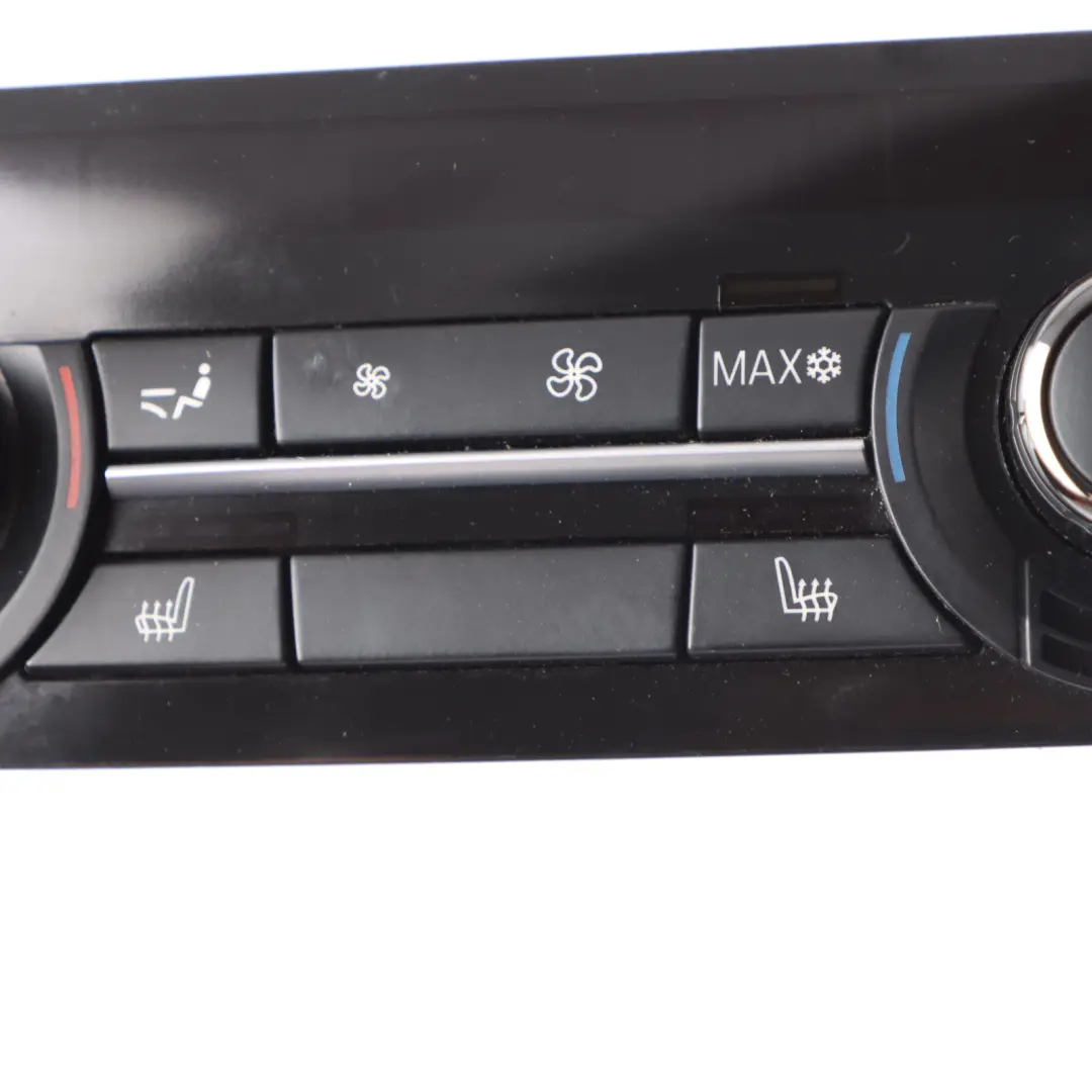 BMW F02 Climate Control Rear Heater A/C Unit Switch Panel 9237117