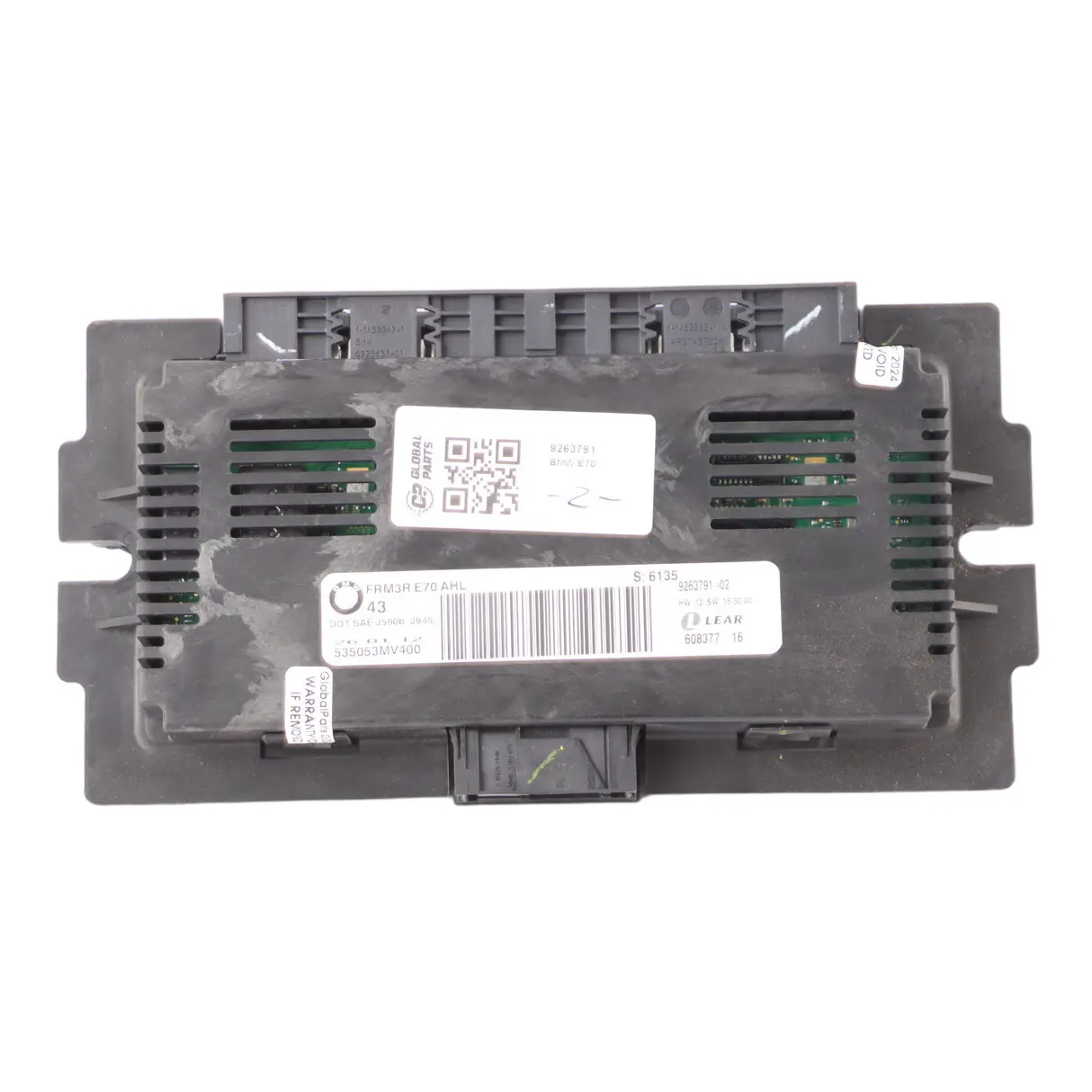 BMW X5 E70 Footwell Light Module Control Unit ECU FRM II AHL Lear 9263791