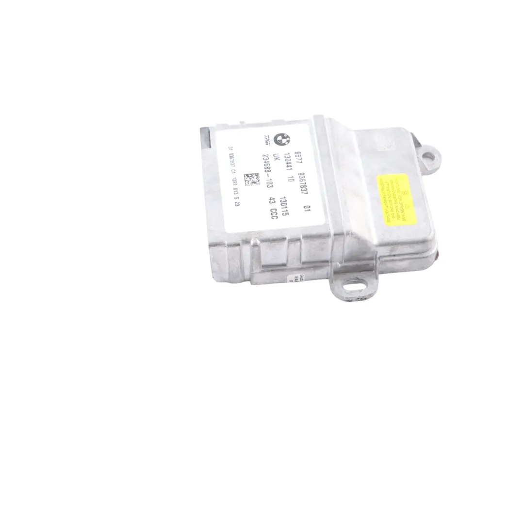 BMW F45 X1 F48 Mini F54 F55 F56 Sensor Moduł Poduszki Powietrznej 9367837