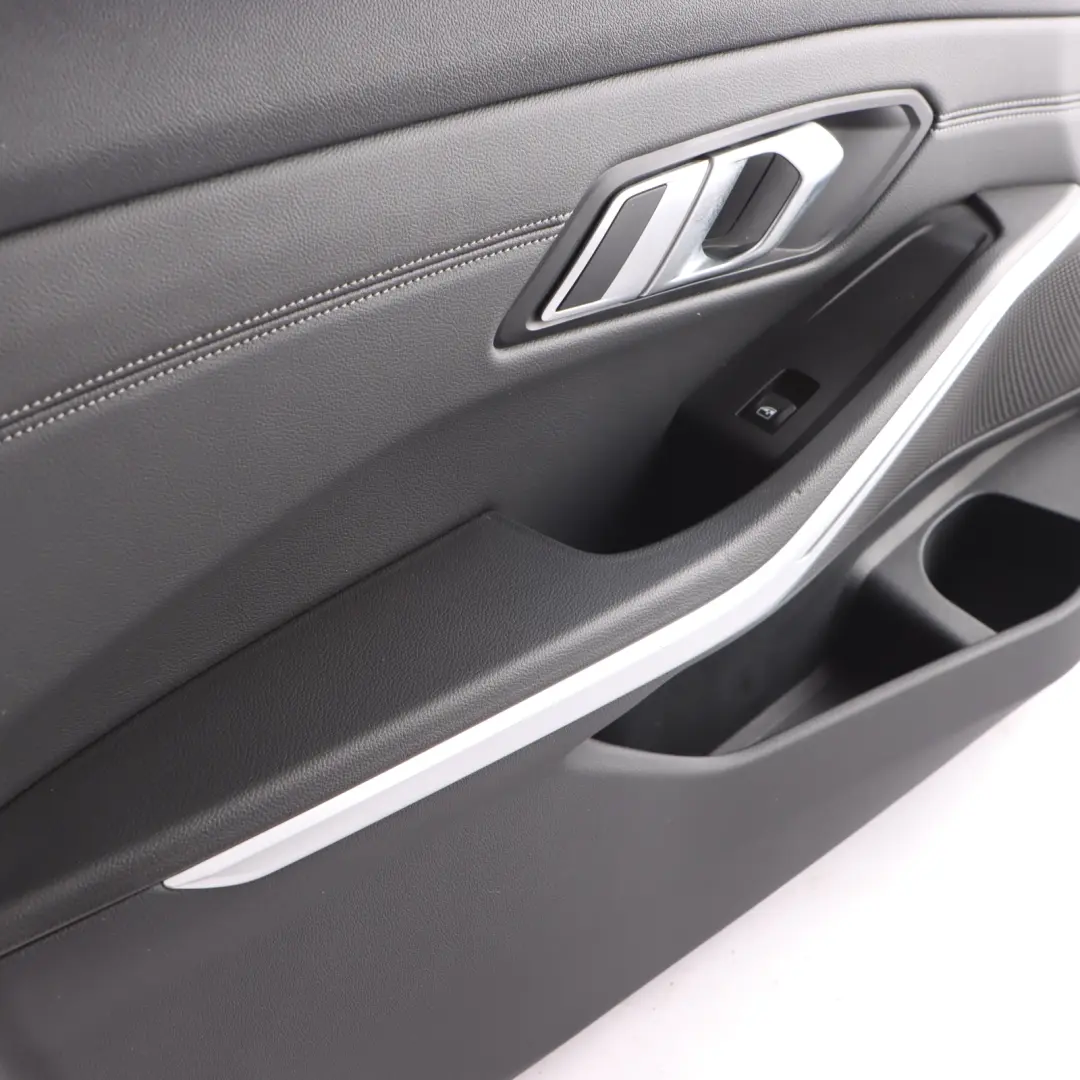 Door Card BMW G20 G21 Door Lining Panel Leather Black Front Left N/S 9460781