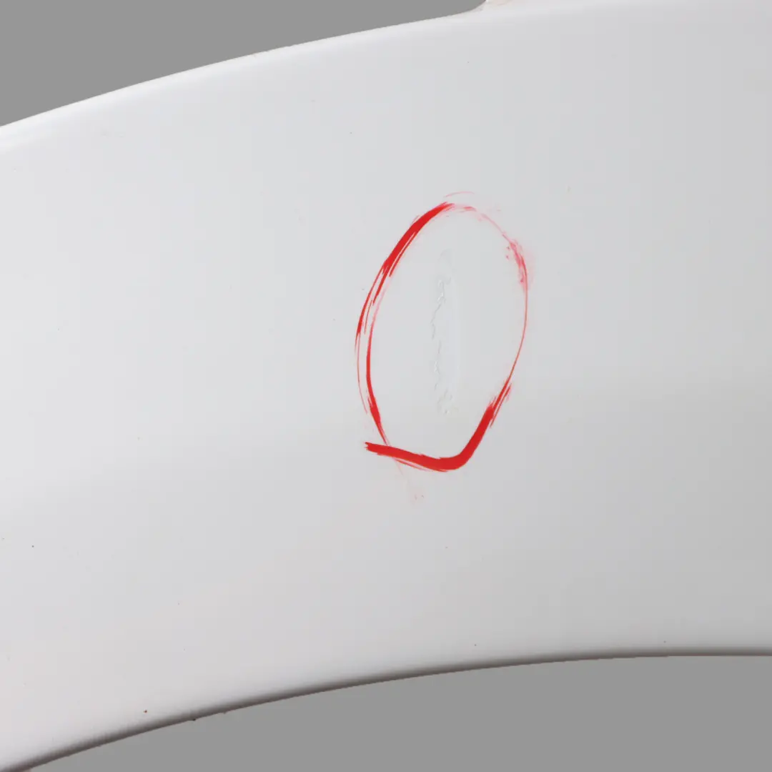 Mini R60 R61 Wheel Arch Front Right O/S Wheel Housing Cover Light White - B15