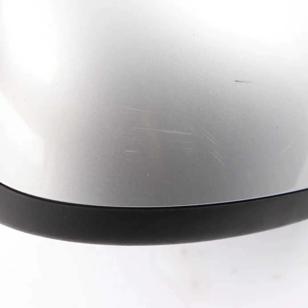 Wing Mirror Mini R60 R61 Heated Right O/S Outside Crystal Silver - B12