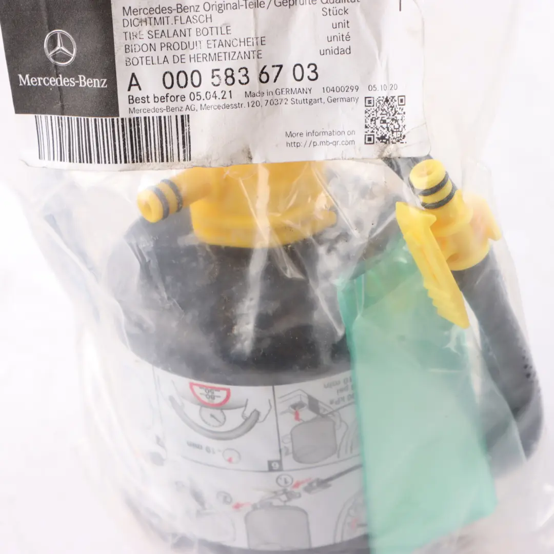 Mercedes C117 C118 W177 W205 Tyre Sealant Sealer Tirefit Container A0005836703