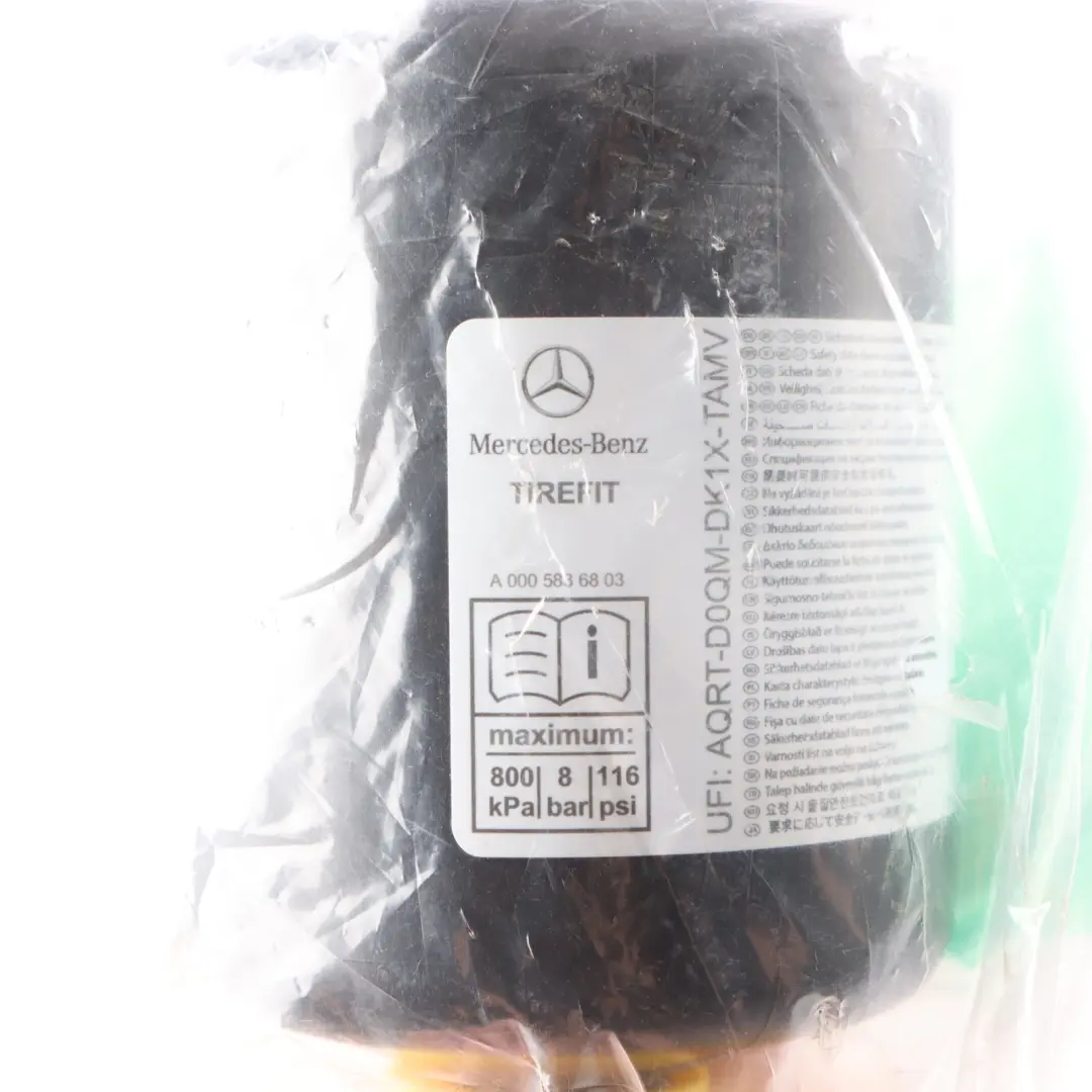 Mercedes W205 Tire Sealant Bottle Sealer Tirefit Emergency Kit A0005836803