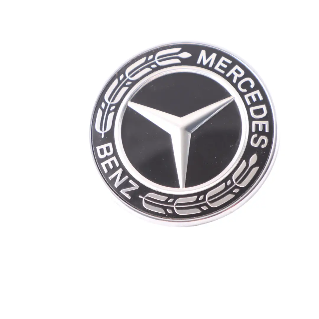 Mercedes W177 Star Badge Bonnet Hood Logo Emblem Black A0008178501