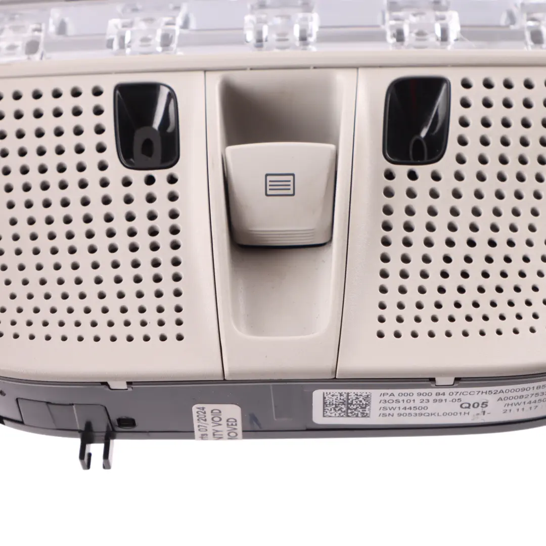 Cabin Lamp Mercedes W205 X253 Interior Roof Light Switch Panel Beige A0009008407