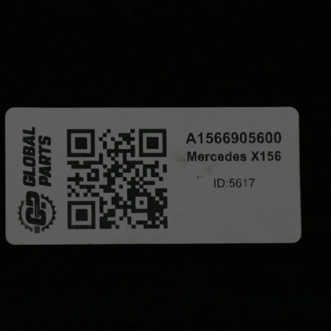 Mercedes X156 Embellecedor del panel lateral maletero derecho A1566905600