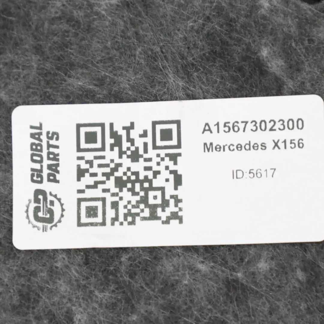 Mercedes X156 Tapa de la tarjeta de puerta trasera izquierda A1567302300