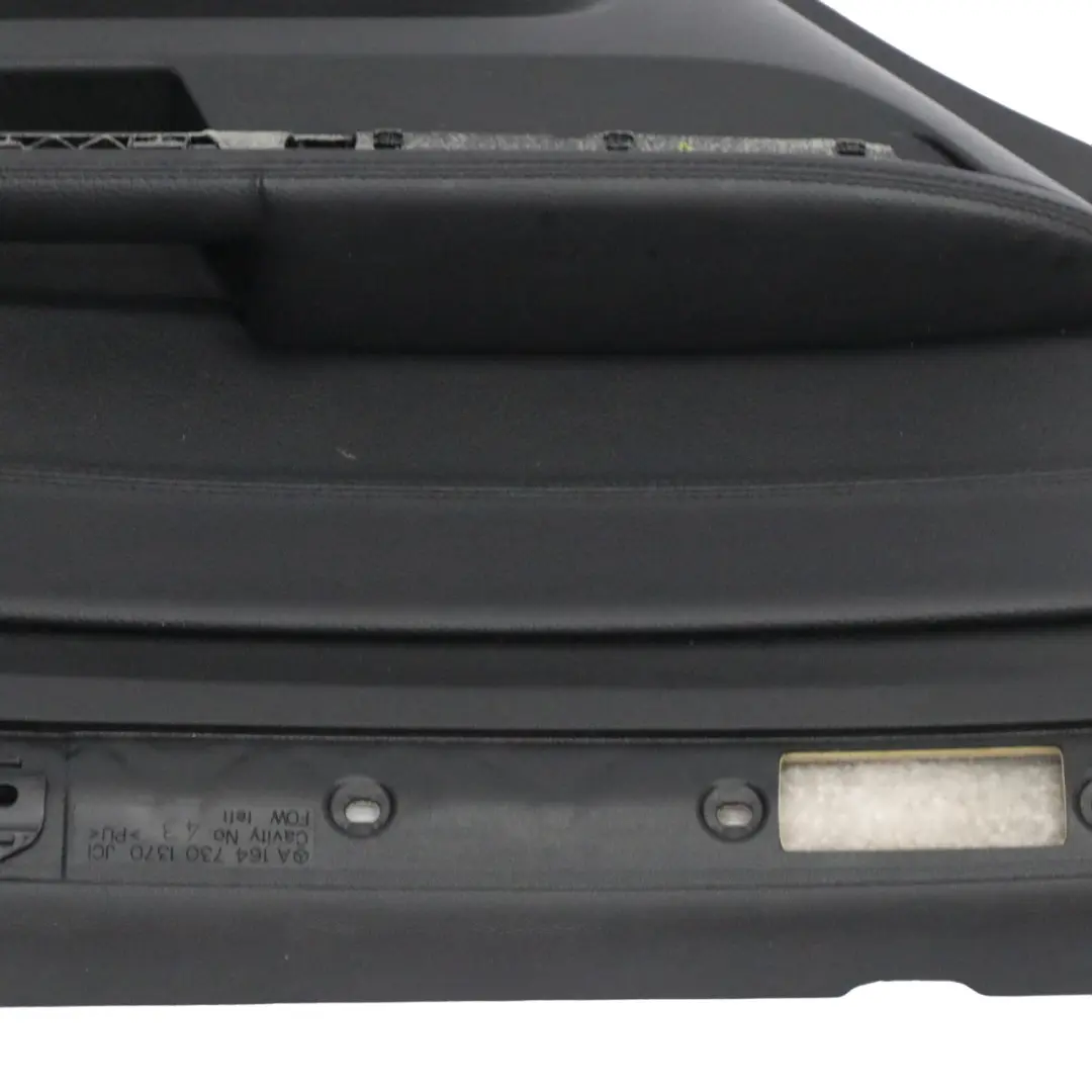 Mercedes ML W164 Door Card Panel Rear Left N/S Trim Cover Black A1647301370