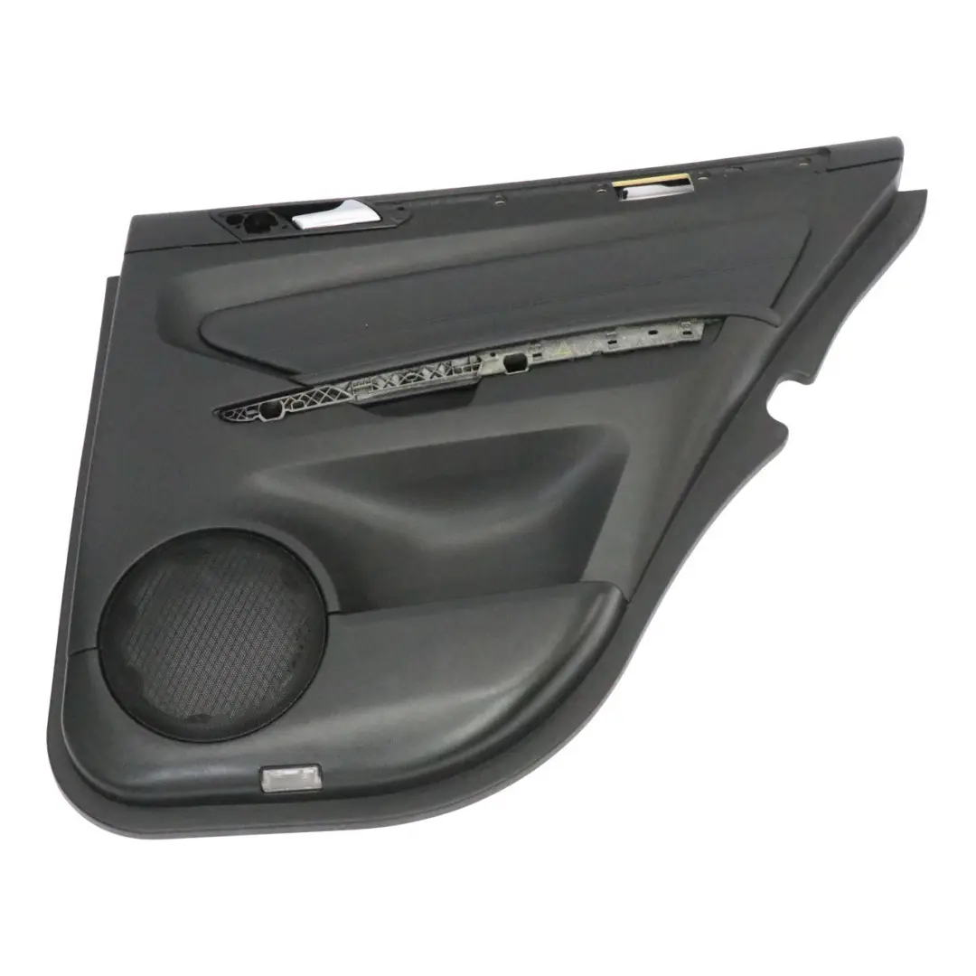 Mercedes ML W164 Panel de la tarjeta de puerta trasera derecha Negro A1647301470