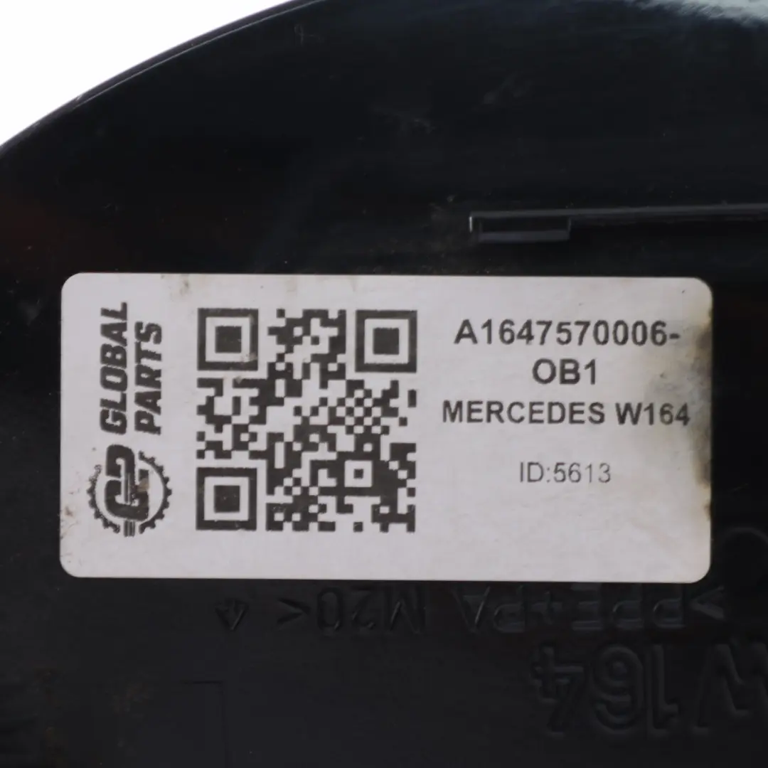 Mercedes W164 Tapa tapón depósito combustible Negro Obsidiana 197 A1647570006